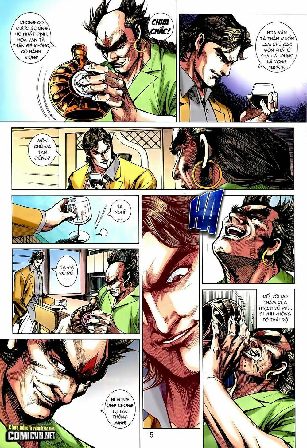 tân tác long hổ môn chapter 724 5