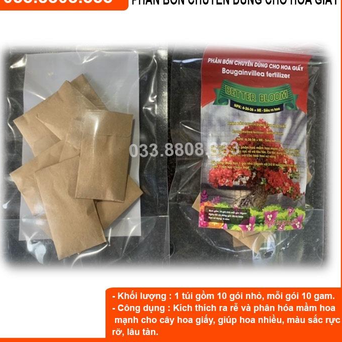 Phân Bón Chuyên Dùng Cho Hoa Giấy Kích Thích Ra Rễ Nảy Chồi