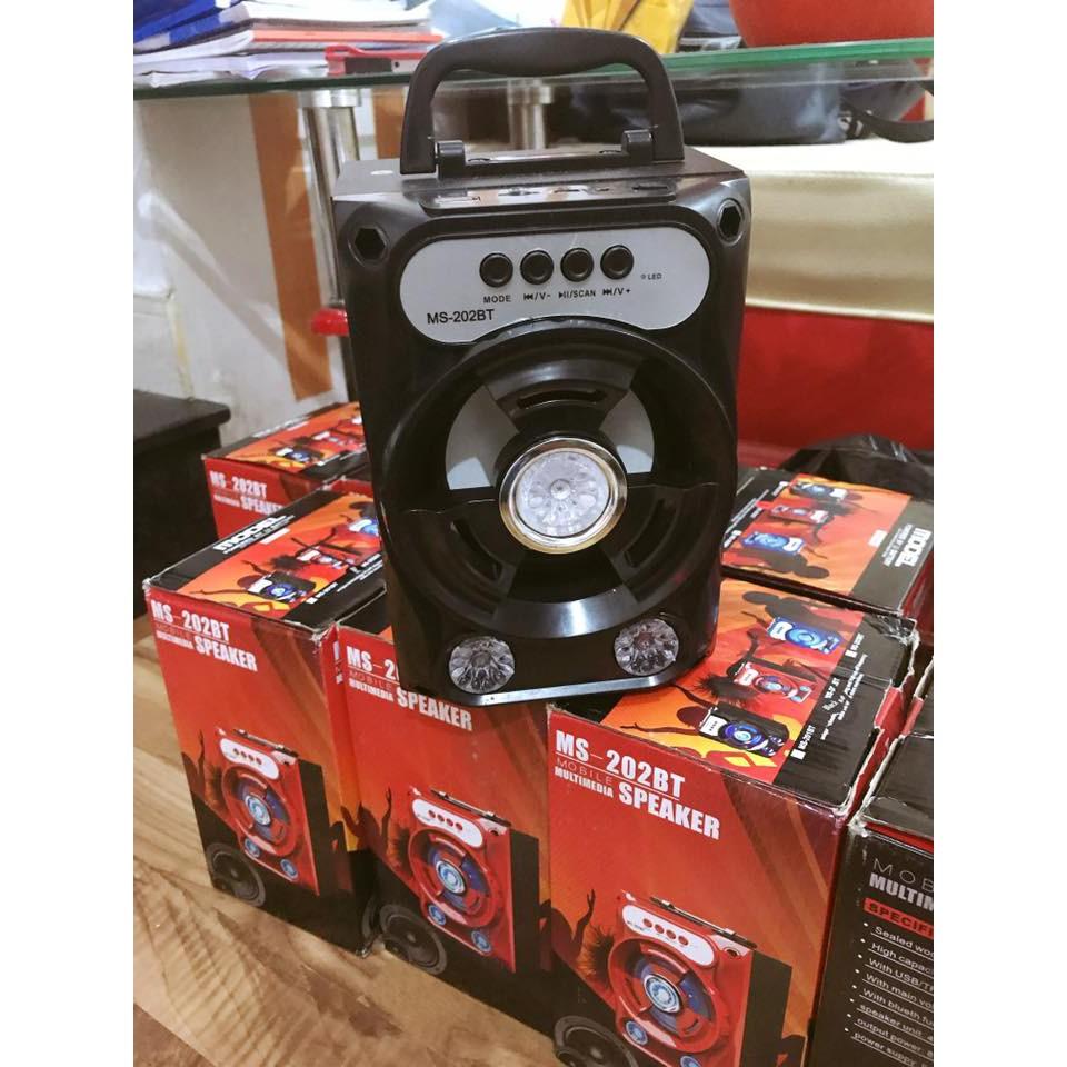 LOA BLUETOOTH 3 Mode MS-202 Âm thanh siêu khủng