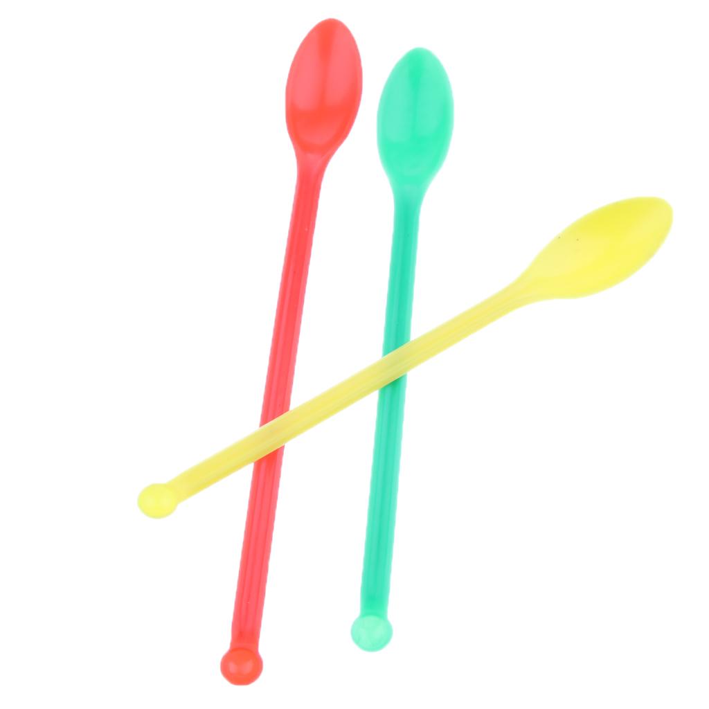 3pcs Medical Pharmacy Mini Micro Spoon Scoop Tasting Spoons