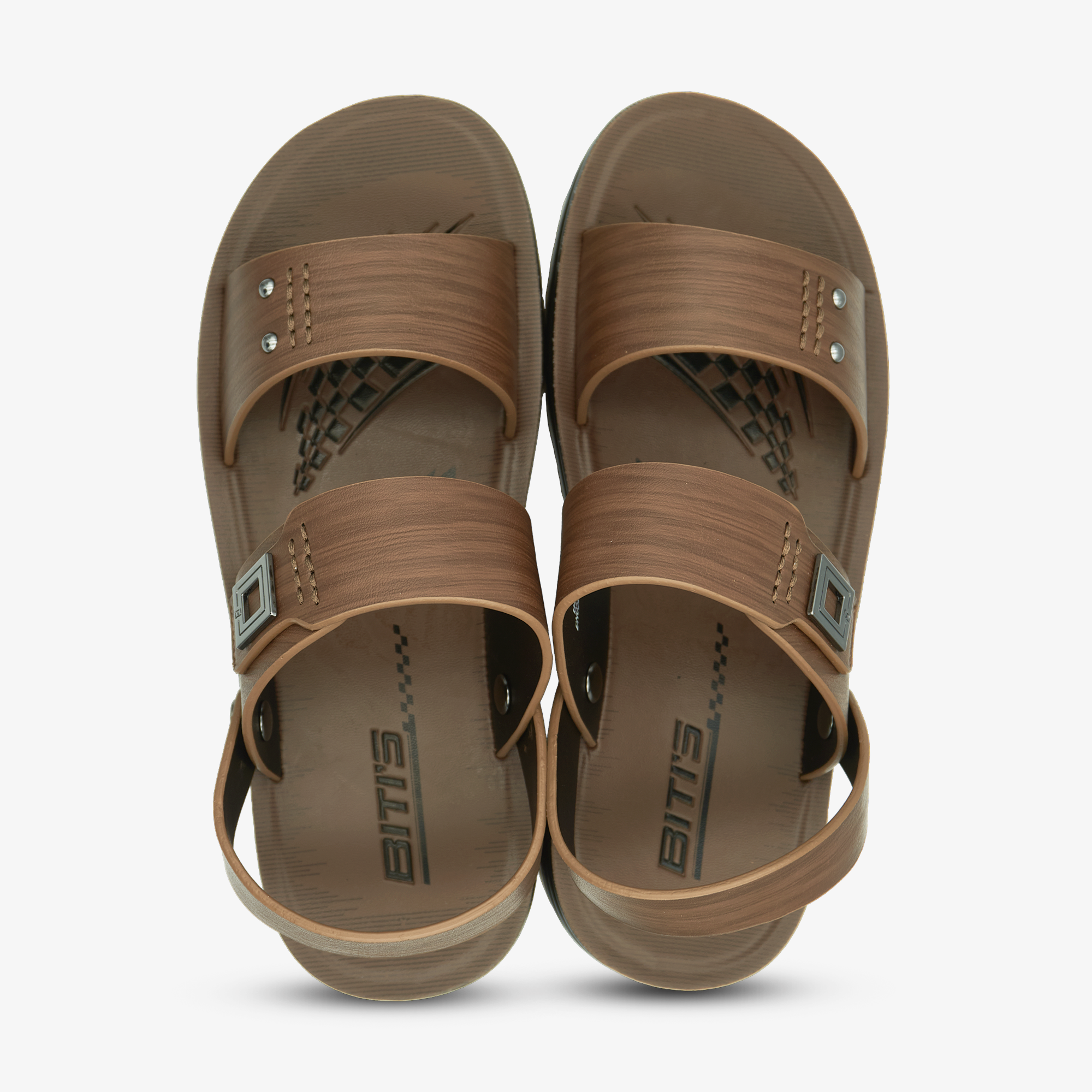Sandal thông dụng đế PU Nam Biti's BPM001800NAD (Nâu đậm)