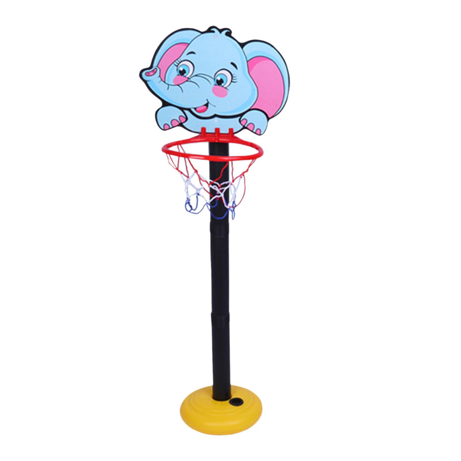 Portable Basketball Hoop Toys Outside Toys Adjustable Basketball Hoop Stand for Bedroom Garden