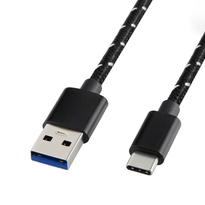 Dây cáp USB3.1 type-C bọc dù siêu bền gọn nhẹ