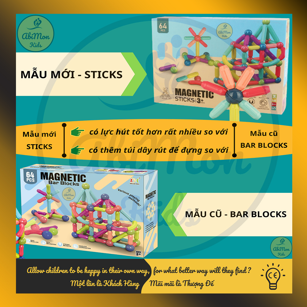 TẶNG QUÀ || Bộ Xếp Hình Nam Châm Cho Bé  || Montessori cao cấp || Đồ chơi Gỗ - Giáo Dục - An toàn - Thông minh