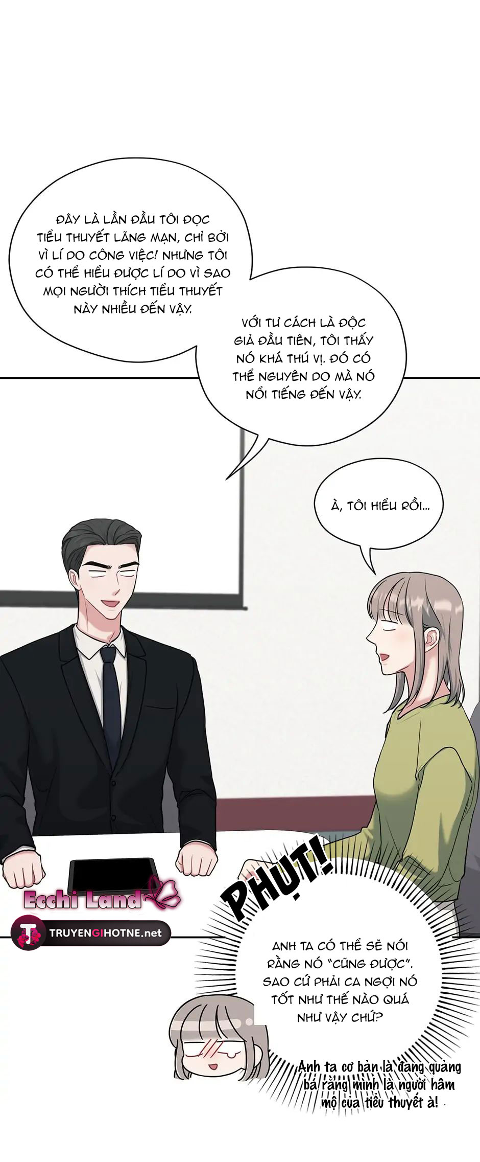 Sếp Là Fan Siêu Bự Của Tôi chapter 36.1 - Trang 12