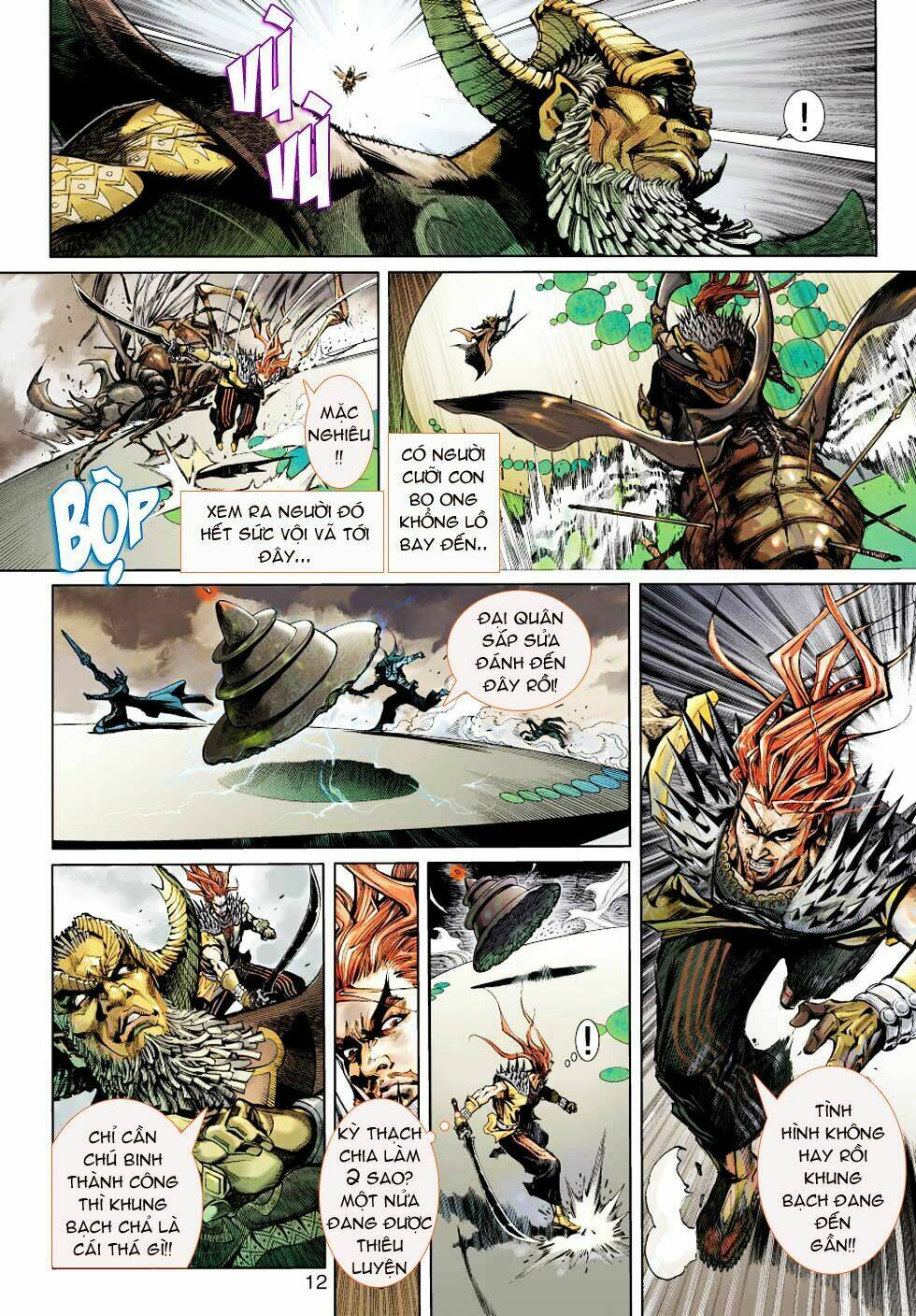thần binh 4 chapter 1 12