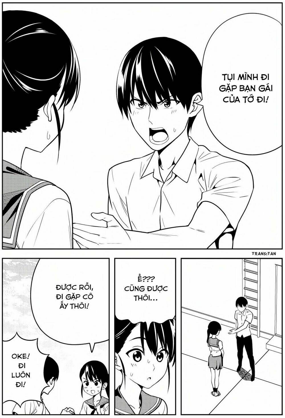 mặc dù tôi đã có bạn gái, thế mà vẫn có người tỏ tình với tôi? chapter 1 4