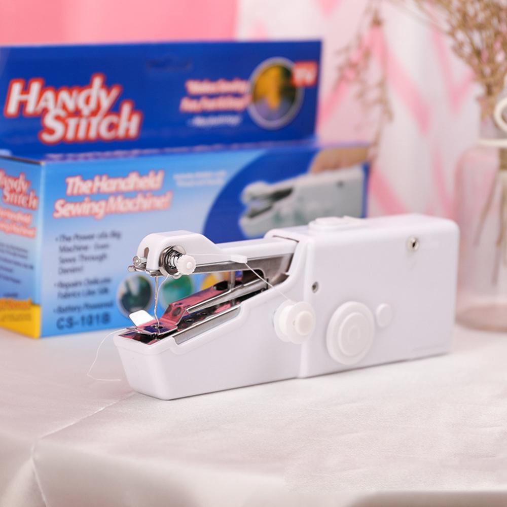 Máy khâu cầm tay mini sự dụng pin, nhỏ gọn tiện lợi