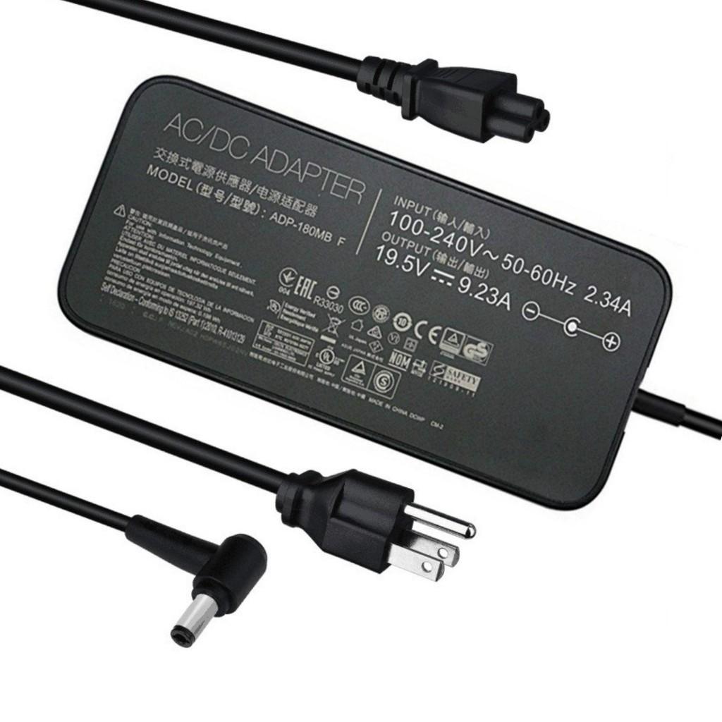 (ADAPTER) SẠC LAPTOP DÀNH CHO ASUS 19.5V-9.23A (180W) (Slim, Đầu thường) kích thước đầu ghim (5.5 x 2.5 mm)