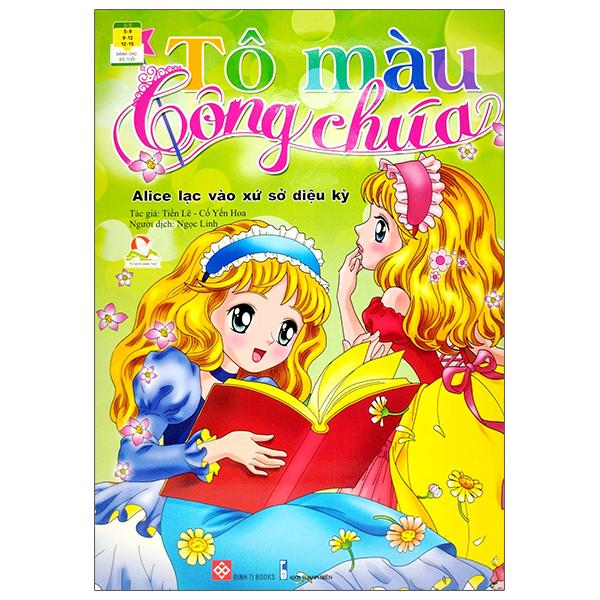 Tô Màu Công Chúa - Alice Lạc Vào Xứ Sở Diệu Kỳ