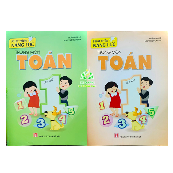 Sách - Combo Phát triển năng lực trong môn Toán 1 (Tập 1 + Tập 2) (BT)