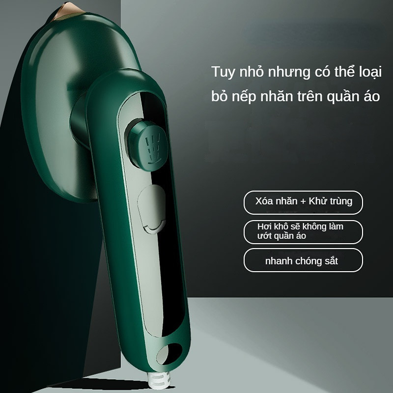 Sản phẩm phụ kiện giặt ủi -Bàn ủi hơi nước cầm tay mini   đa năng ,có thể ủi khô và nước nhỏ gọn mang theo du lịch giã ngoại