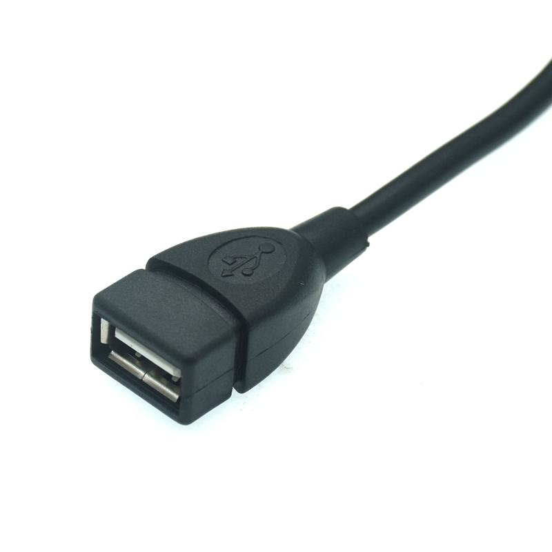 9-pin USB Motherboard Internal Header to USB2.0 Bus Adapter Chassis Built-in Cable for Computer Desktop Cable 10cm 15cm