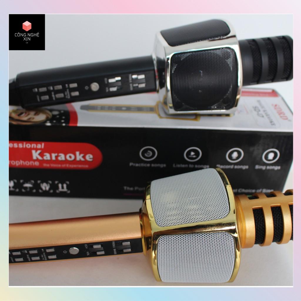 Micro Karaoke bluetooth thu hay âm chuẩn