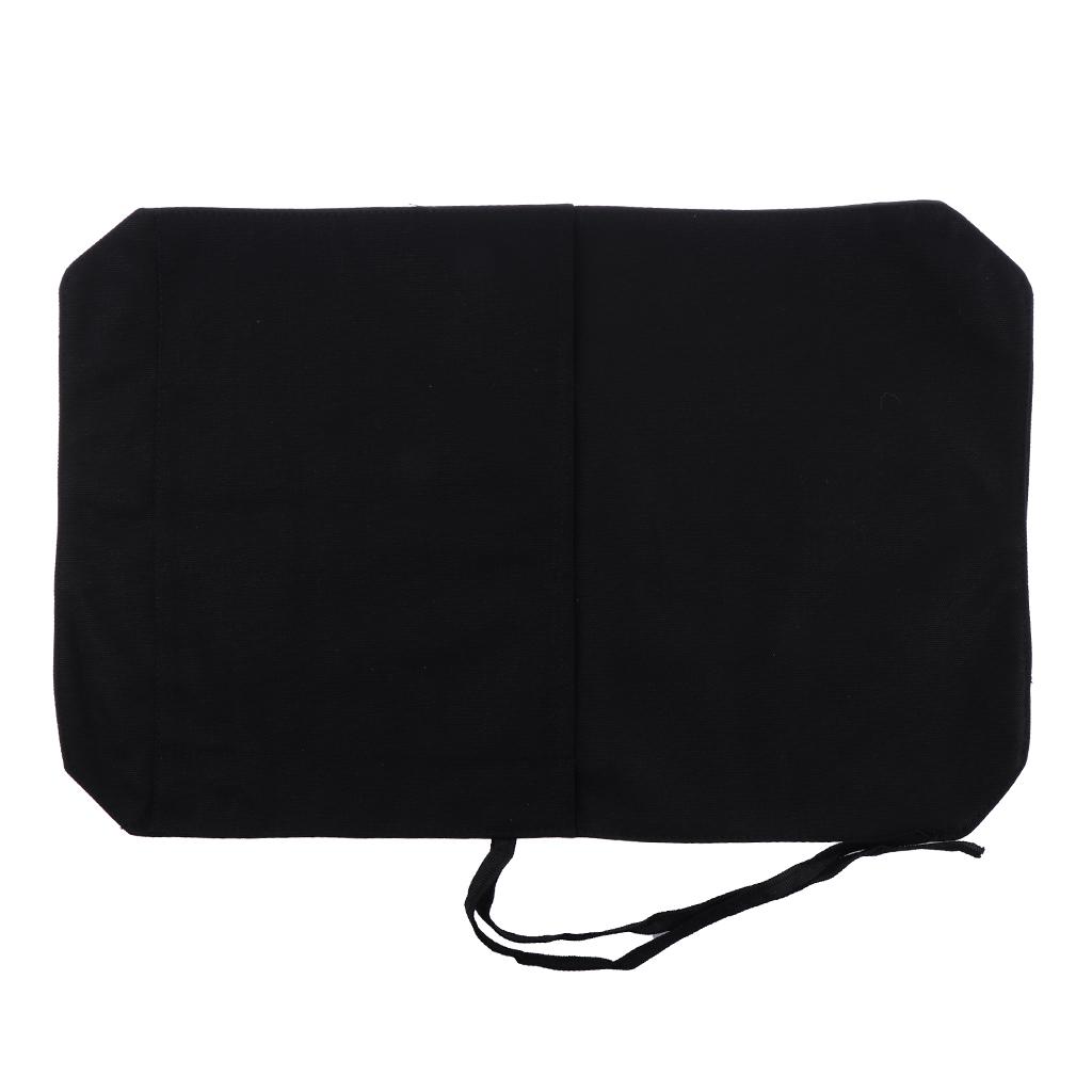 Chef's Knife Roll Bag Portable Travel Knife Case Carrier Storage Bag with 4 Slots
