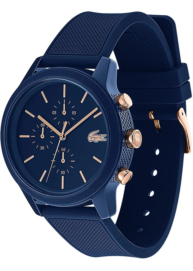 Đồng Hồ Lacoste 2011013 Nam Chronograph Dây Cao Su 44mm