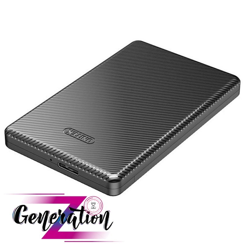 Box gắn HDD Unitek S112ABK Chuẩn Sata 2.5 - Usb 3.0 - Hàng chính hãng