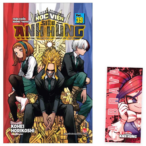 My Hero Academia - Học Viện Siêu Anh Hùng - Tập 39 - Trận Chiến Không “Kosei” - Tặng Kèm Bookmark