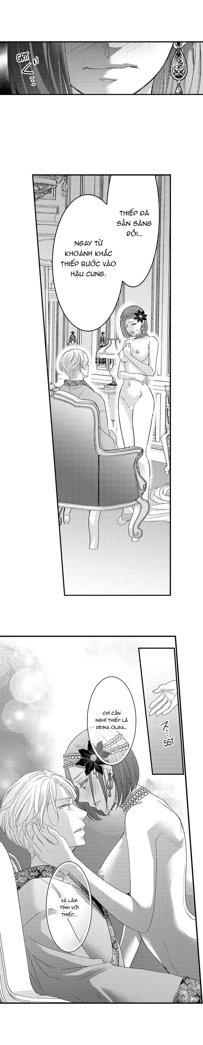 chuyển sinh vào thế giới khác ~ nếu muốn trở thành nữ hoàng hãy tìm cách để được hoàng đế sủng ái vào ban đêm chapter 72.2 1
