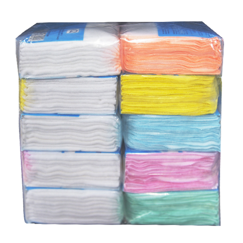 Khăn sữa 3 lớp KACHOOBABY (26x31cm)10 khăn để thay đổi, dùng để lau mặt, quàng cổ, thấm sữa, tắm bé