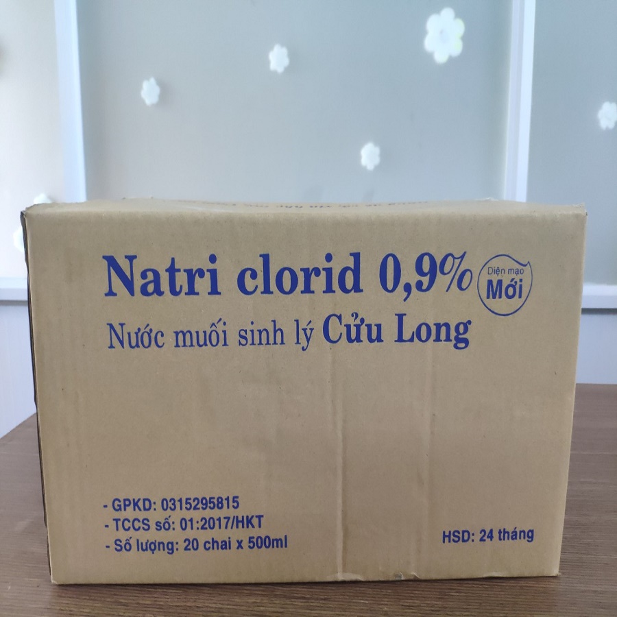 Nước Muối Sinh Lý- Natri Clorid 0,9% 500ml