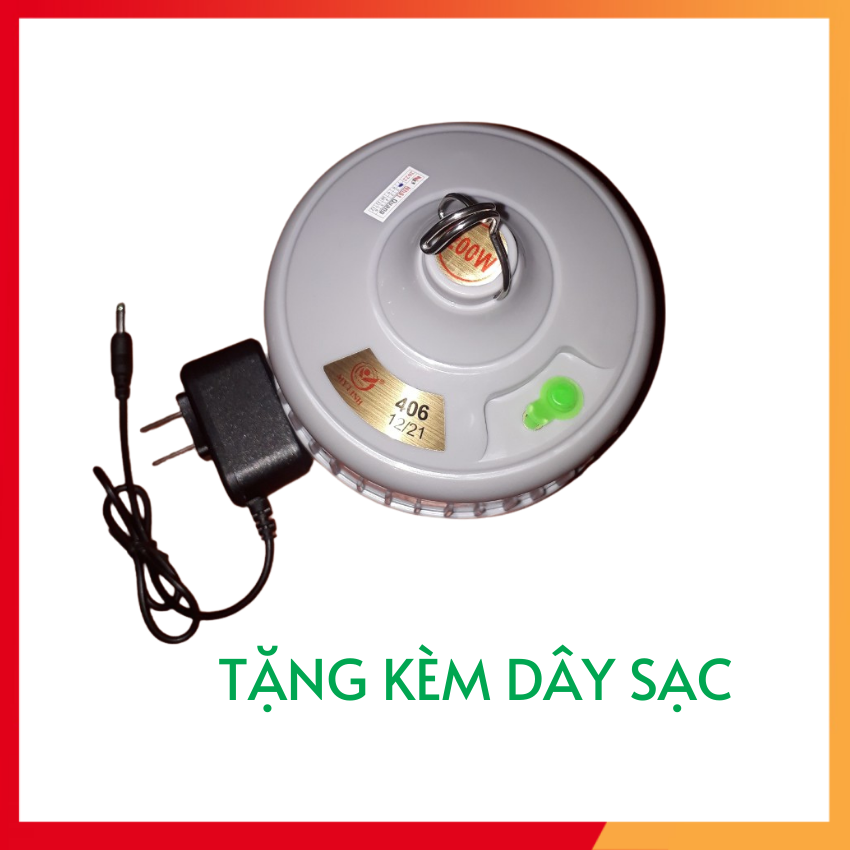 [ BAO ĐỔI TRẢ ] Bóng đèn LED sạc tích điện 200w 46 chip LED siêu bền siêu sáng