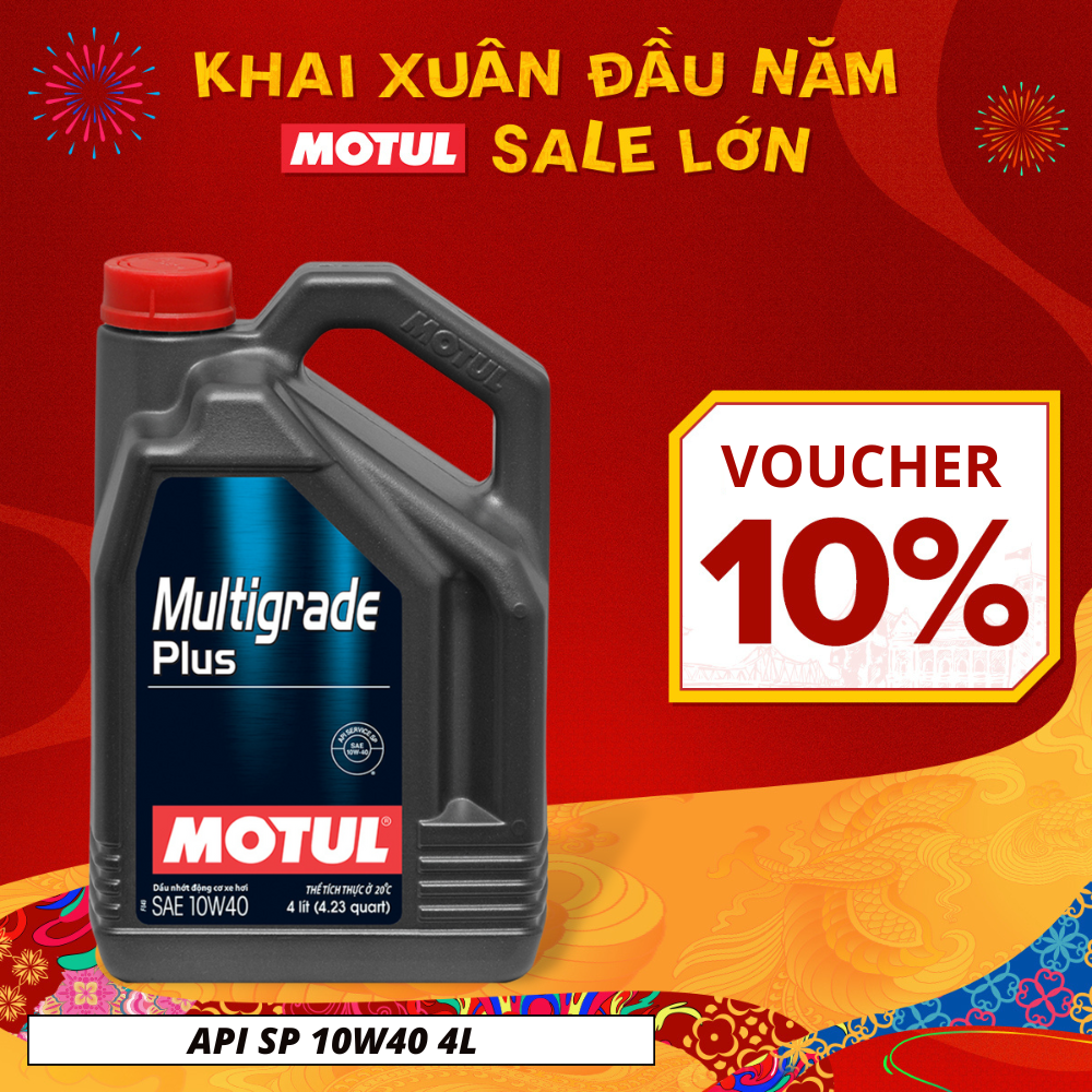 Dầu nhớt xe ô tô MOTUL MULTIGRADE PLUS 10W40 SP 4L