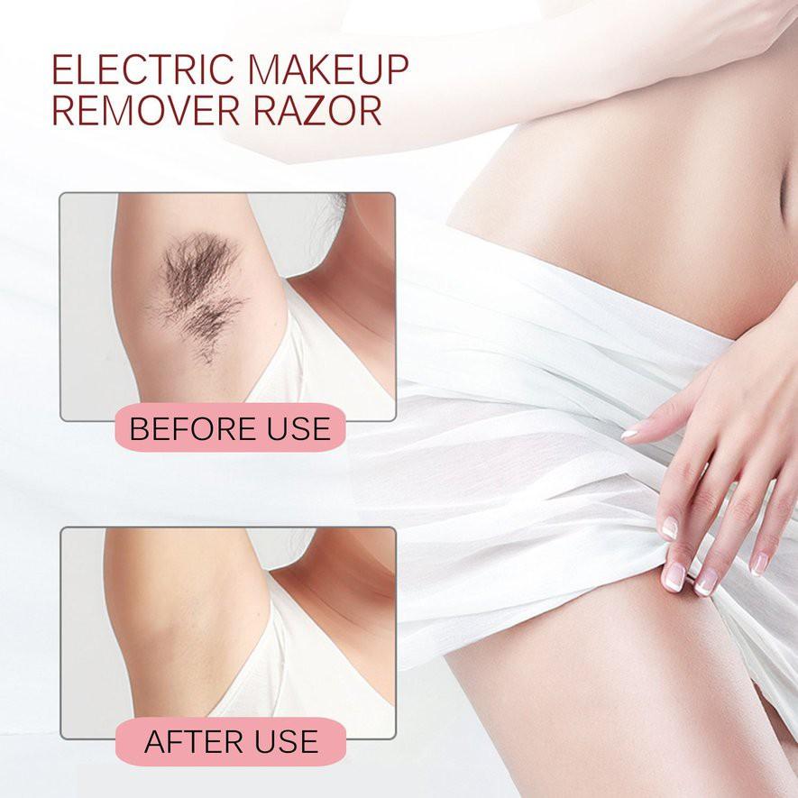 Máy Cạo Lông Mày Có Đèn Led Tiện Dụng Cho Nữ