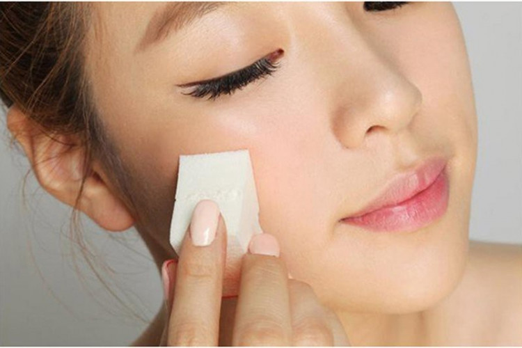 Bộ 4 mút trang điểm tán kem nềnMJM Hàn Quốc tặng 1 que nặn mụn 2