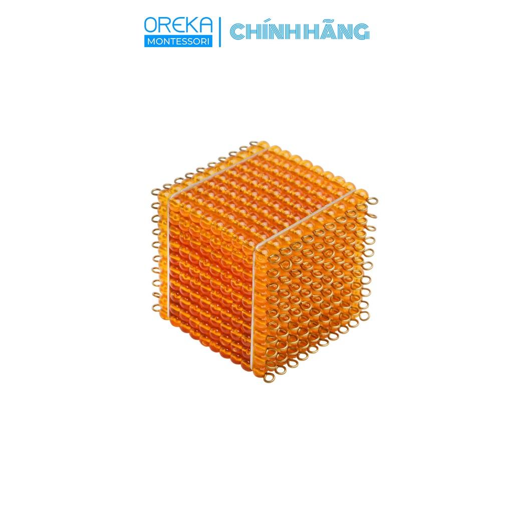 Đồ chơi trẻ em Oreka Montessori Một Khối 1000 cườm vàng - 0530300