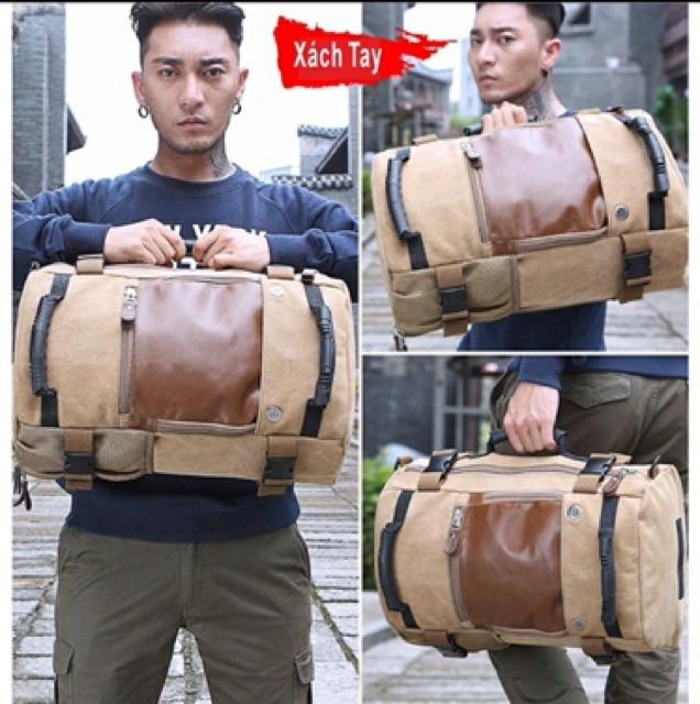 Balo du lịch đa năng vintage – KAKA CANVAS