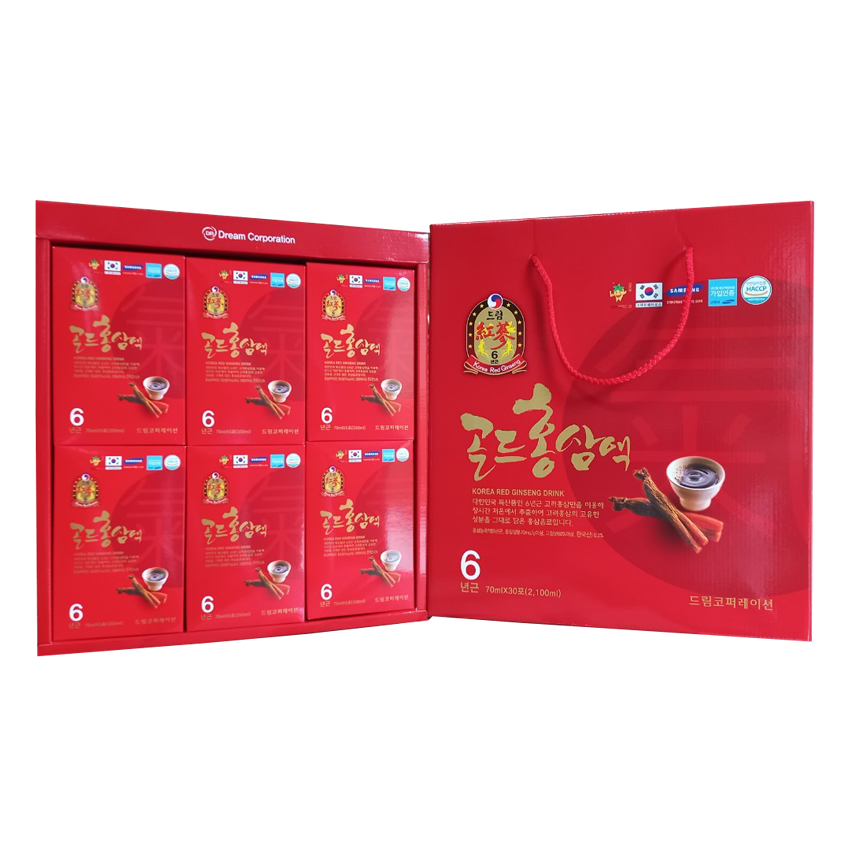 Nước Uống Hồng Sâm 6 Năm Korea Red Ginseng Drink Daegoung Food TP0020