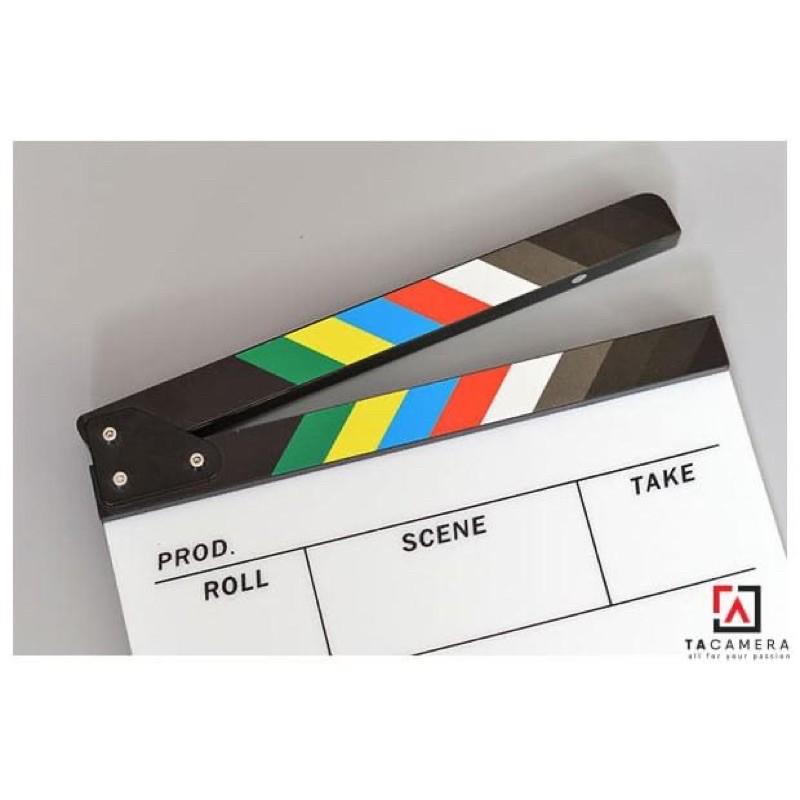 Bảng đạo diễn clapper board cao cấp Acrylic