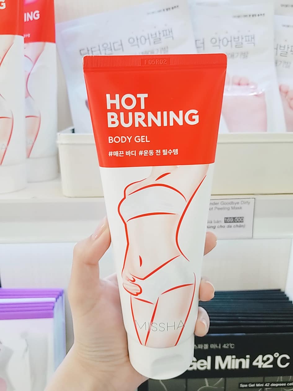 Gel Hỗ Trợ Tan Mỡ Missha Hot Burning Body Gel 200ml