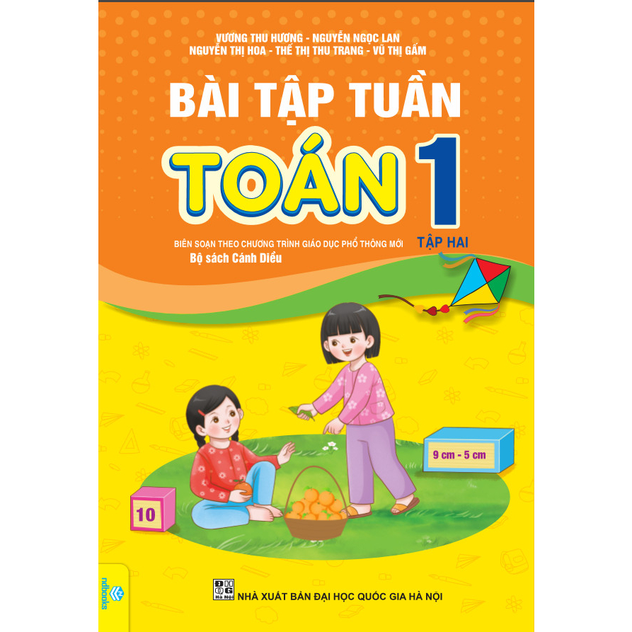 Sách - Bài Tập Tuần Toán 1 - Biên soạn theo chương trình GDPT mới - Cánh Diều - ndbooks