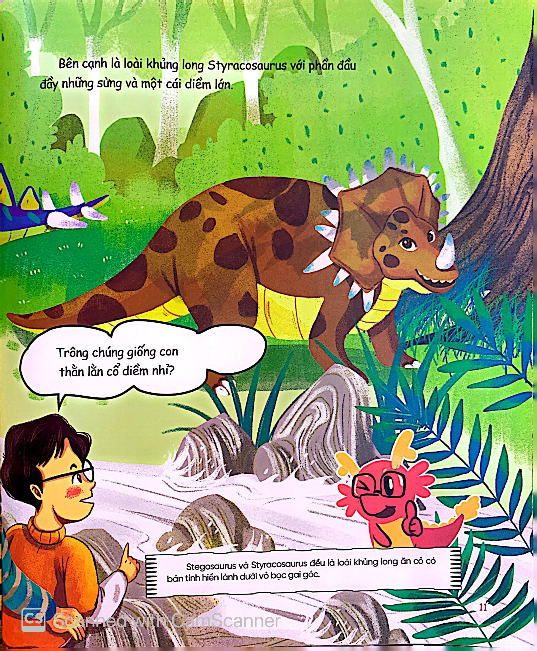 Benito - Sách thiếu nhi - Cùng bố khám phá thế giới - Bất ngờ lạc vào thời tiền sử - Linh Lan Books