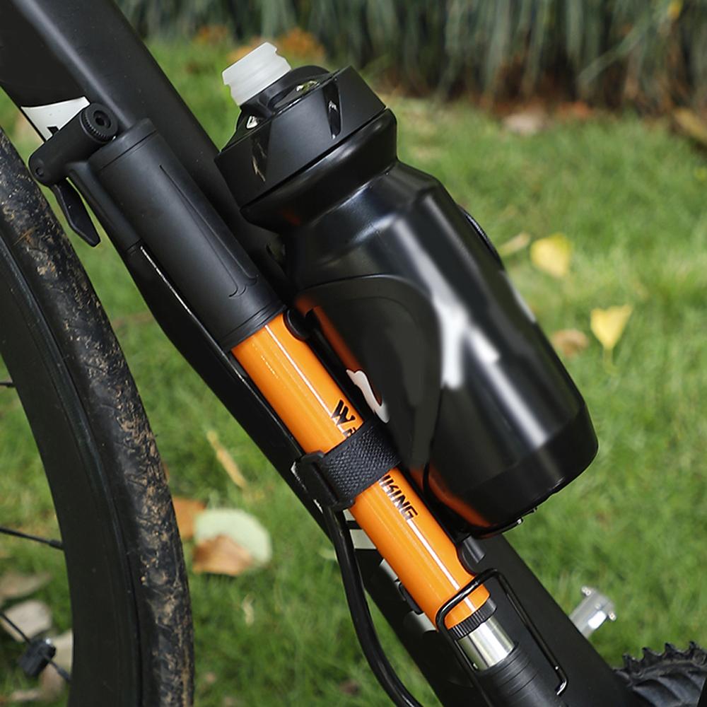 WEST BIKING 90PSI Foot Bicycle Tire Pump Portable Mountain Bike Inflator Basketball Inflator Cycling Accessory