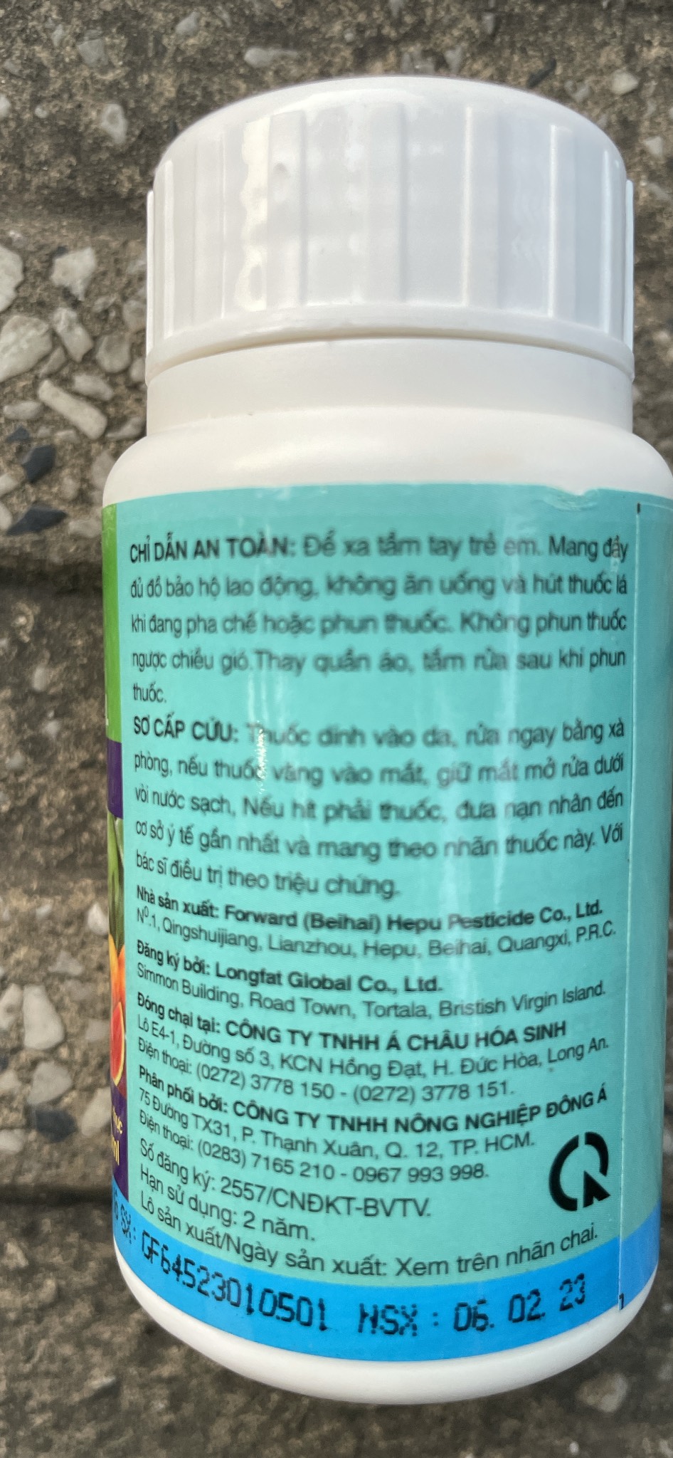 Chế phẩm FORTHANE Mancozeb lọ 100ml