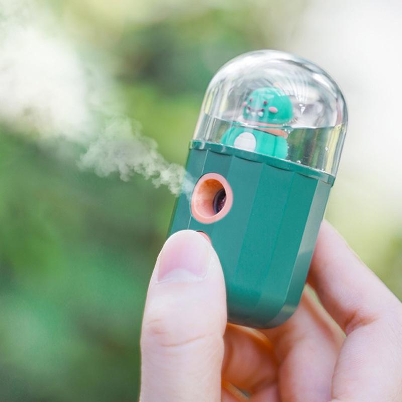 Thiết Bị Phun Sương Dưỡng Ẩm Thiết Kế Hoạt Hình Nhỏ Gọn Có Sạc Ub