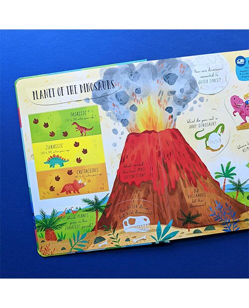 Large Question &amp; Answer Flap Book -Dinosaurs by Kathryn Selbert