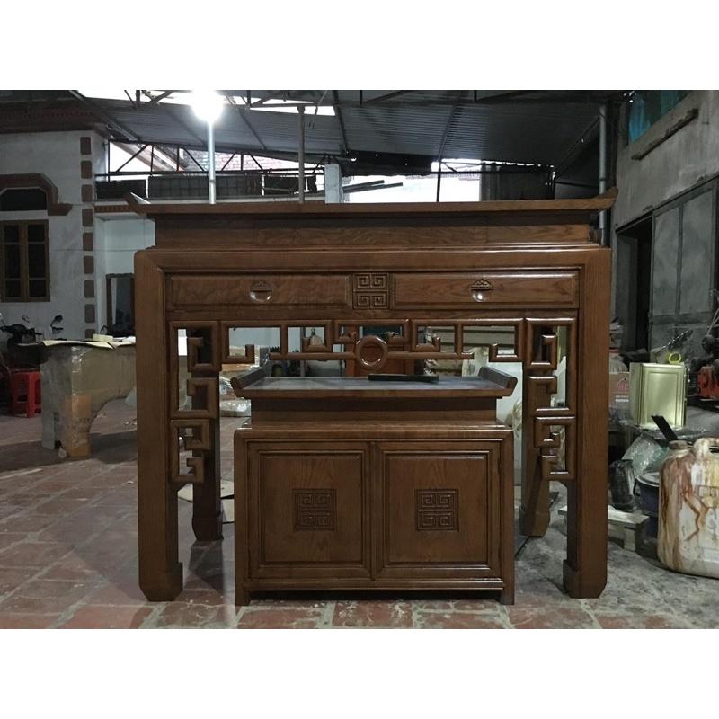 chung cư hiện đại gỗ sồi 117cm