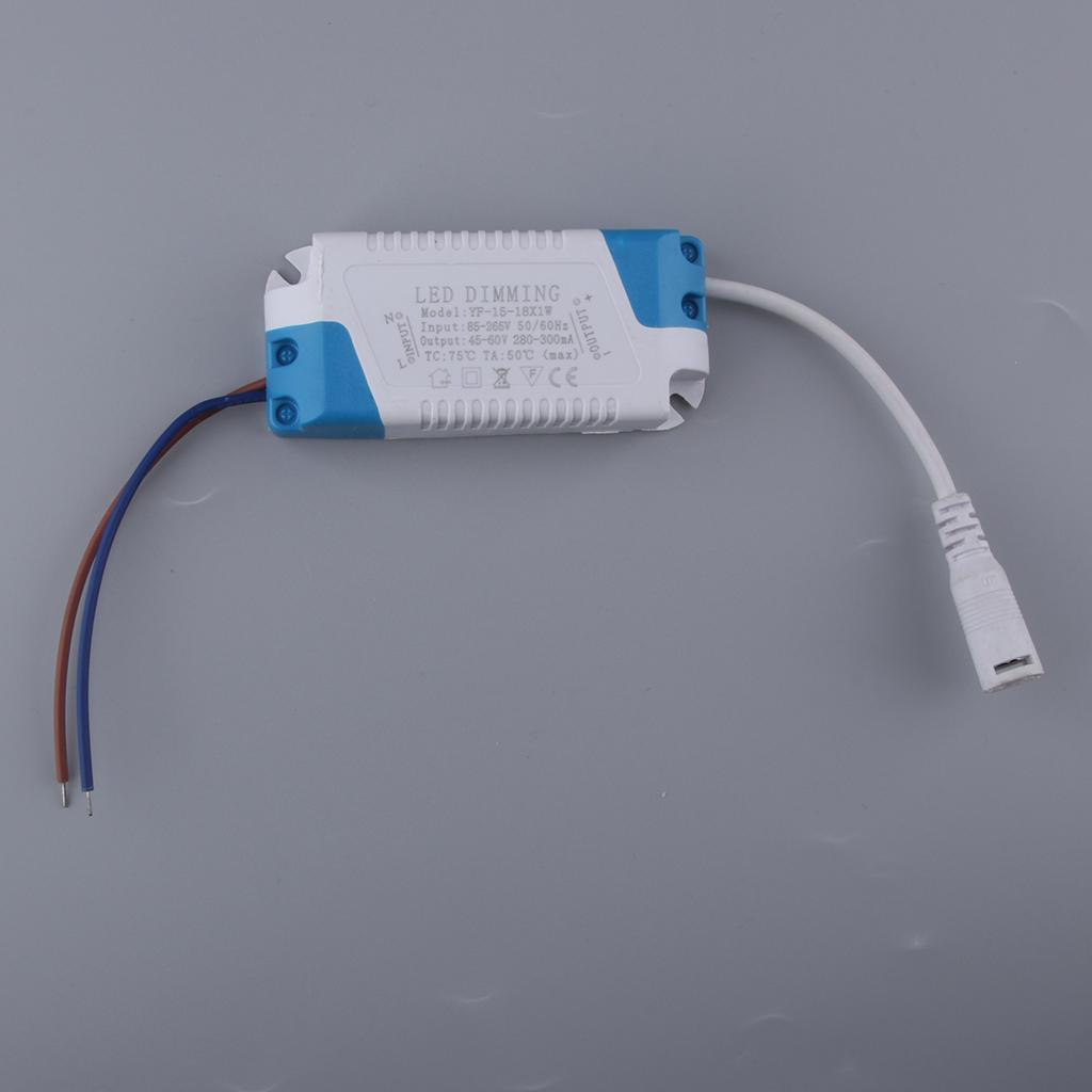 Dimmable LED Power Supply DC 45-60V 300mA 15-18x1W For LED Downlights