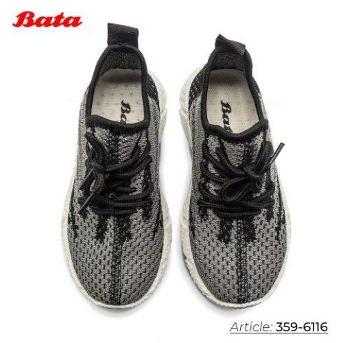 Giày sneaker trẻ em Thương hiệu Bata màu xám 359-6116