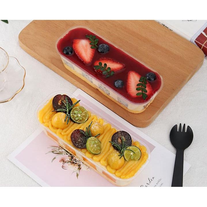 Set 100 Hộp XY599 đựng bánh lạnh tiramisu, mousse