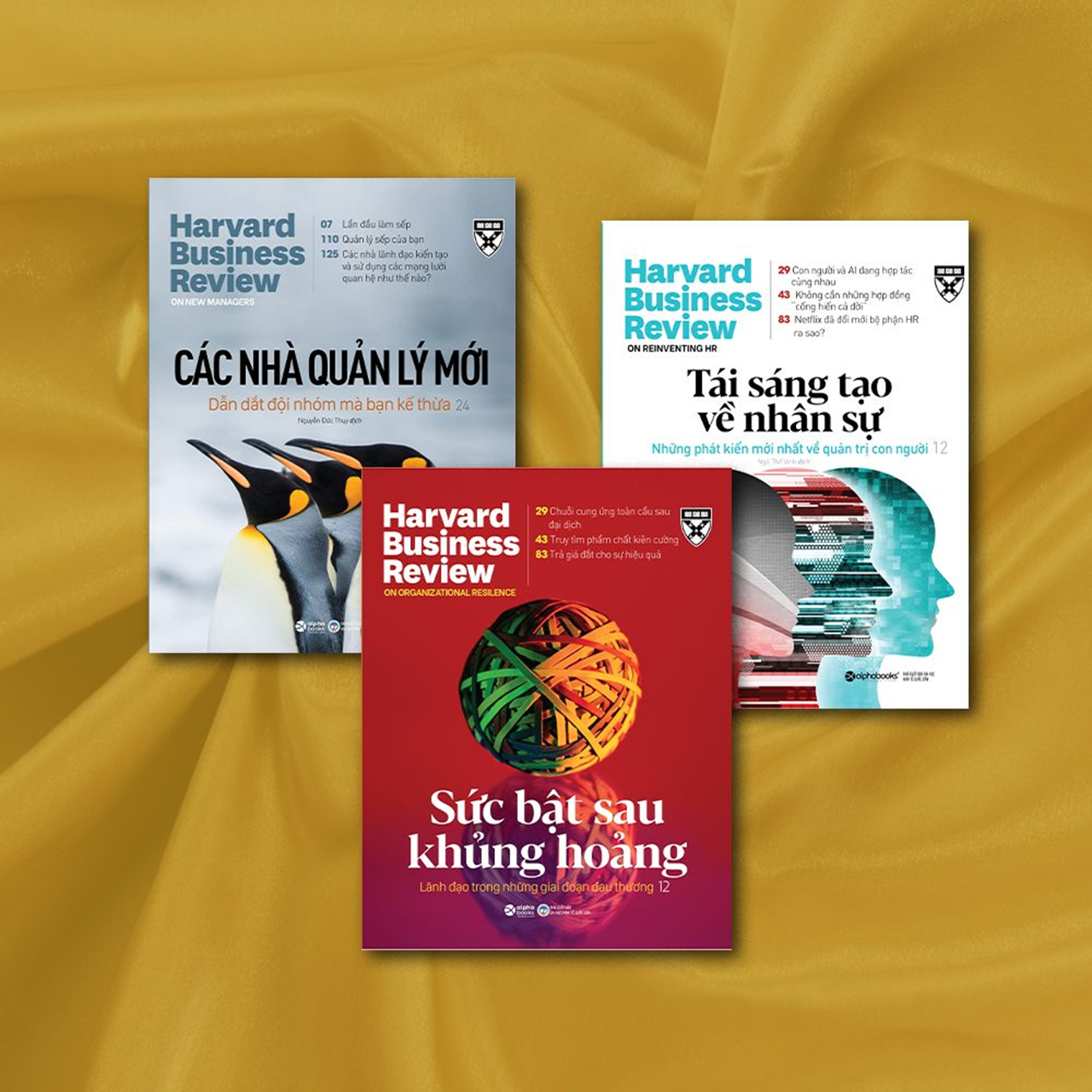 Bộ HBR OnPoint 2021- Kỳ 2: Sức Bật Sau Khủng Hoảng + Tái Sáng Tạo Về Nhân Sự + Các Quản Lý Mới