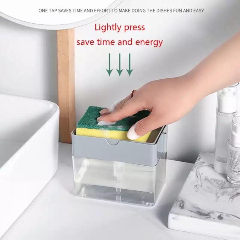 Hộp đựng nước rửa bát 2 tầng