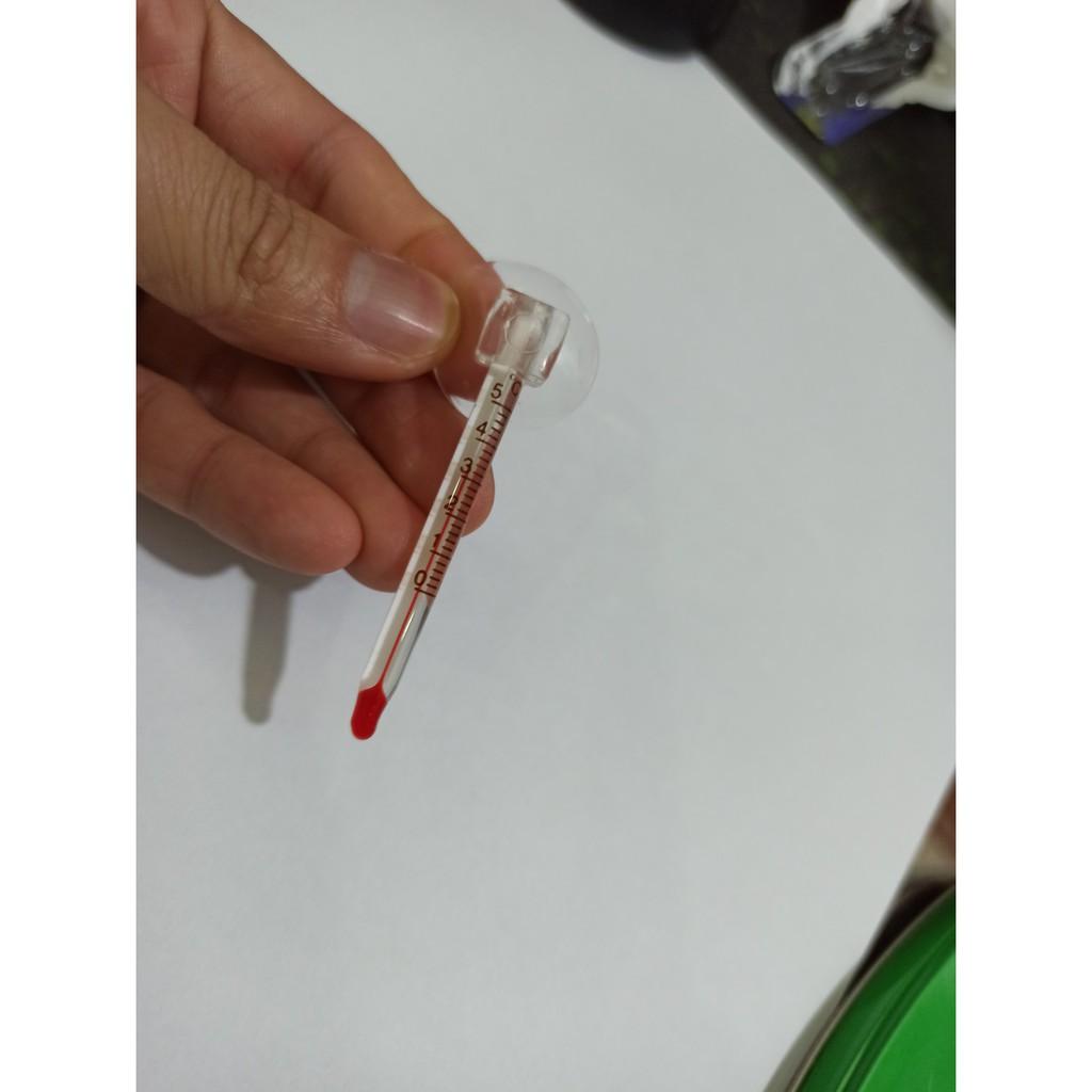 NHIỆT KẾ MINI- NHIỆT KẾ HỒ CÁ THỦY SINH -dụng cụ đo nhiệt độ hồ cá - phụ kiện thủy sinh-shopleo