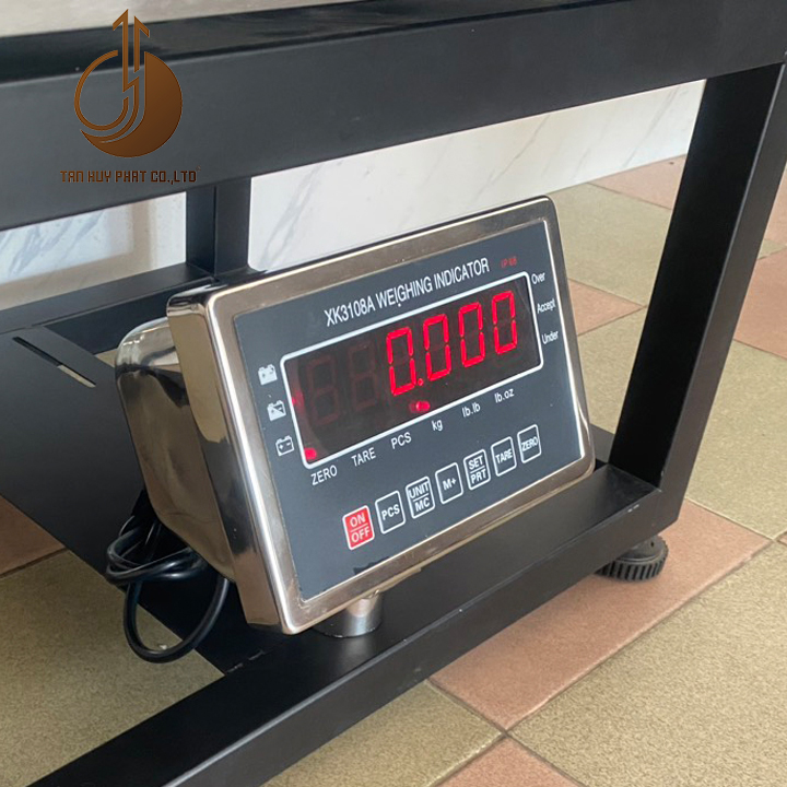Cân Ghế Điện Tử XK3108A - Mặt Bàn Cân 500x600MM - Đầu Chống Nước