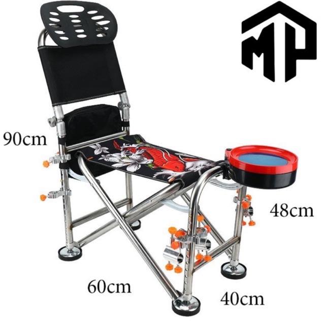 Ghế câu đài địa hình tựa lưng cao siêu bền