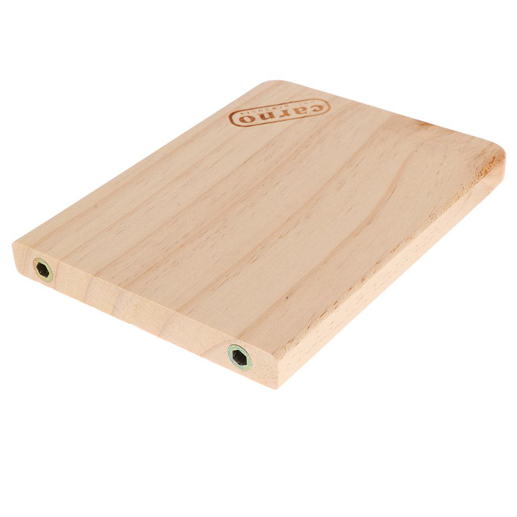 Pet Bird Parrot Hamster Wooden Perch Stand Platform Cage Mounted Hanging Toy